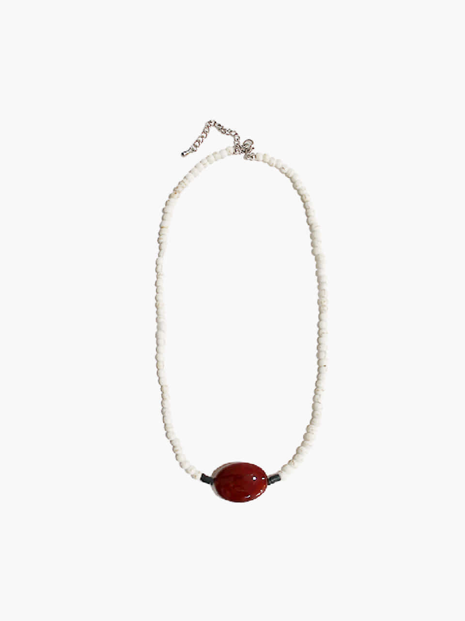 * MAR NECKLACE MAROON RED
