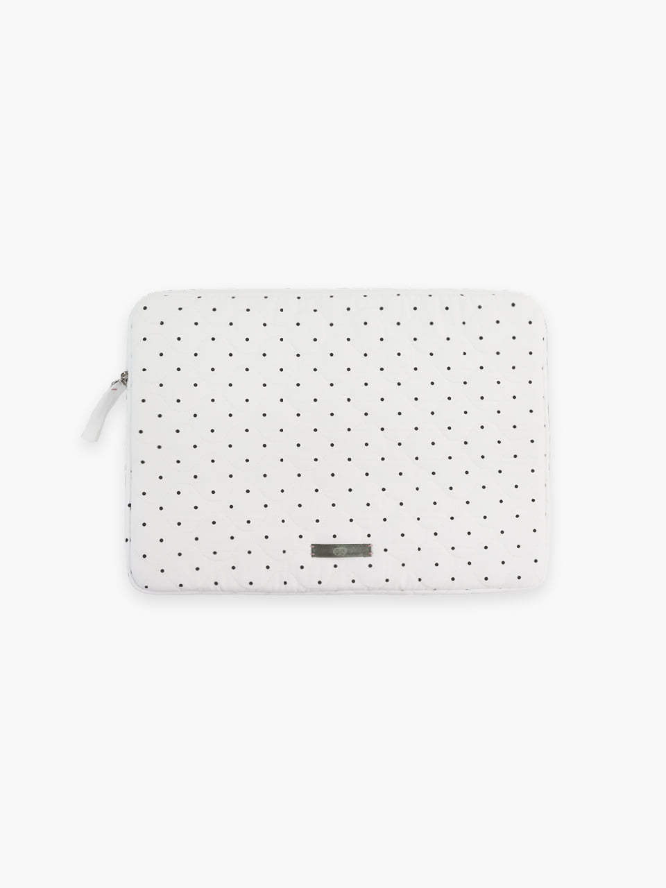 POOH NOTEBOOK POUCH WHITE DOT