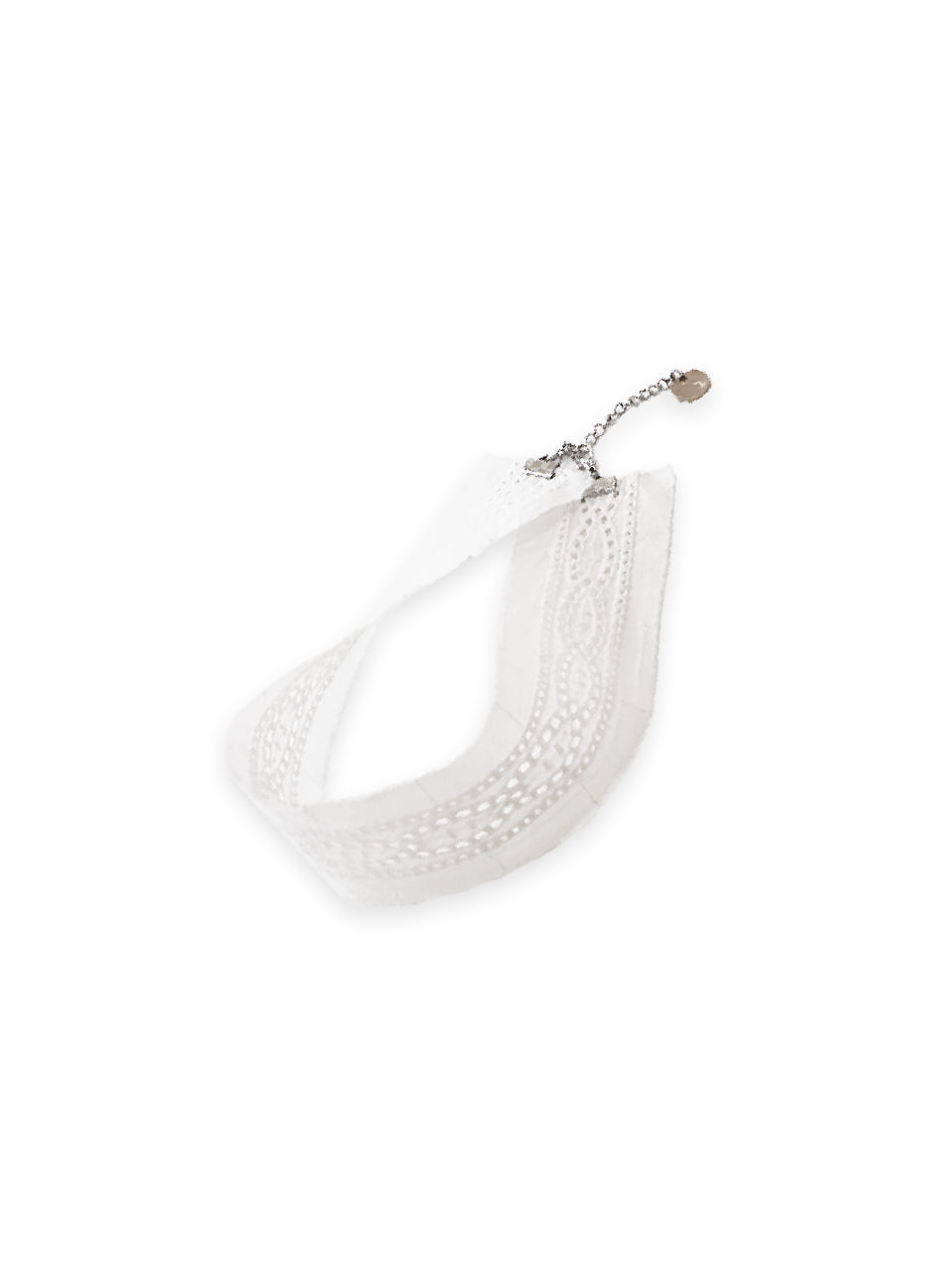 * BELL NECKLACE VINTAGE COTTON WHITE